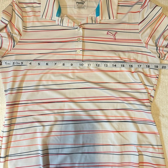 EUC - Women’s Cobra PUMA Golf Roadmap Stripe Polo - Size L - Picture 11 of 12